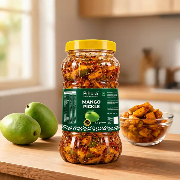 Pihora_Lemon_Masala_And_Raw_Mango_Pickle_Combo