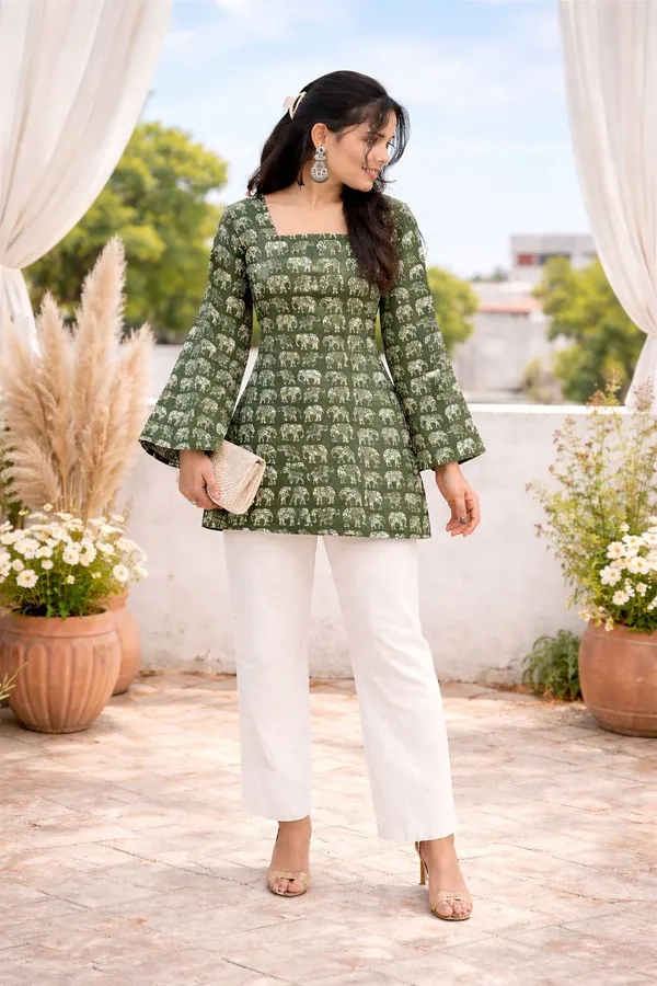 Marius_Women_Printed_Tunic_Kurta_(Green)