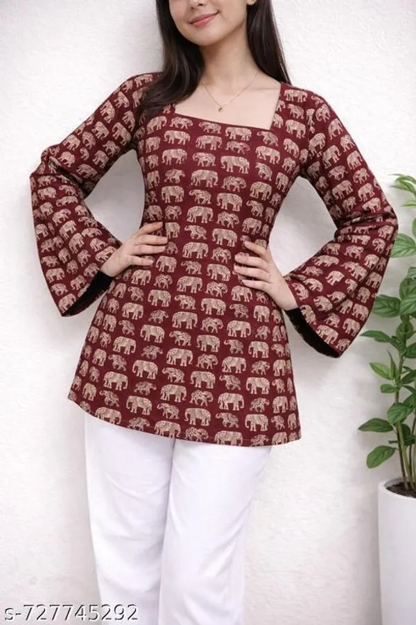 Marius_Women_Printed_Tunic_Kurta_(Maroon)