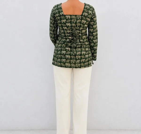 Eliie_Women_Printed_Straight_Kurta_(Green)