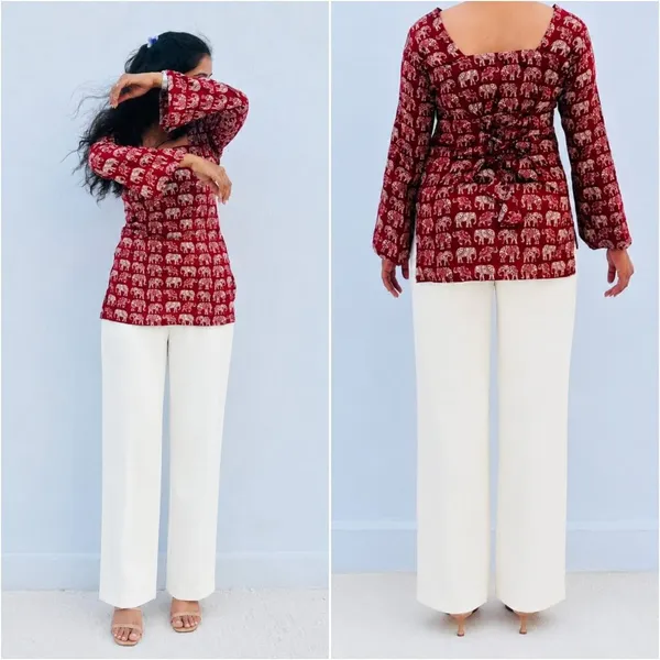 Eliie_Women_Printed_Straight_Kurta_(Maroon)