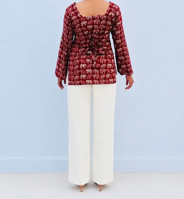 Eliie_Women_Printed_Straight_Kurta_(Maroon)