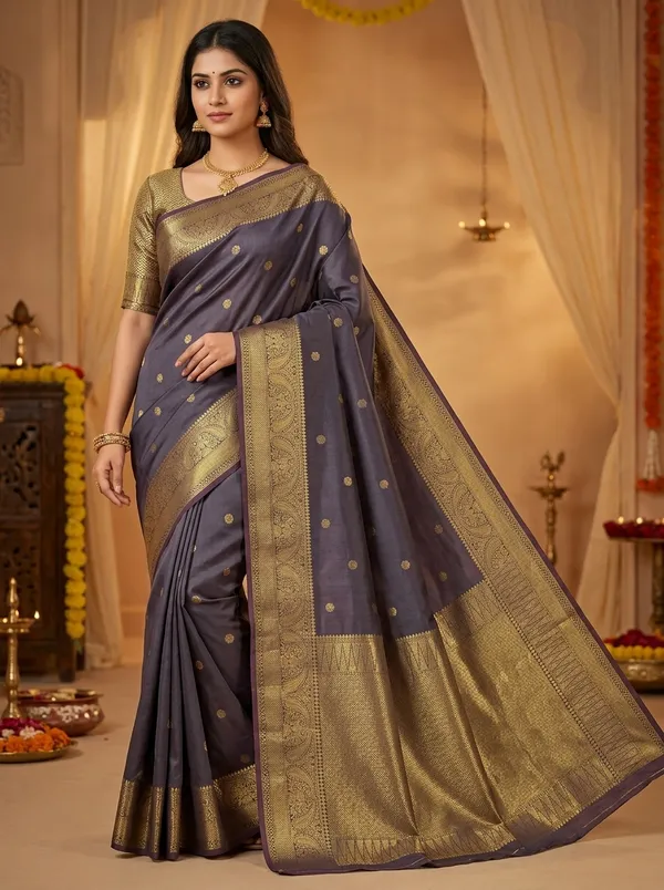 Banarasi_Woven_Art_Silk_Saree_For_Women
