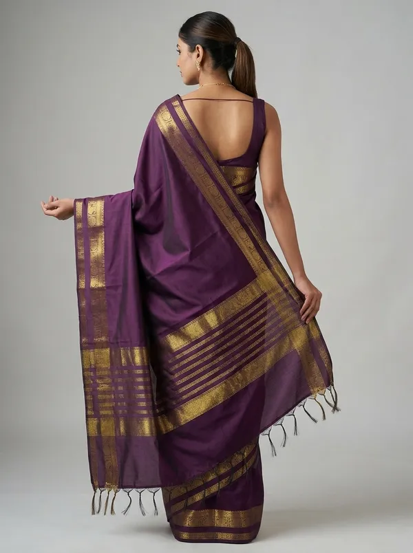 Banarasi_Woven_Magenta_Art_Silk_Saree_For_Women
