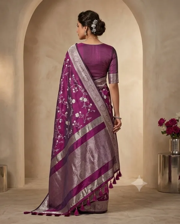 Banarasi_Woven_Soft_Tissue_Silk_Saree_with_Chikankari