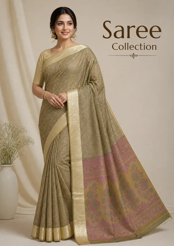 Banarasi_Woven_Tanchoi_Silk_Booti_Saree_with_Silver_Zari_Border_and_Pallu