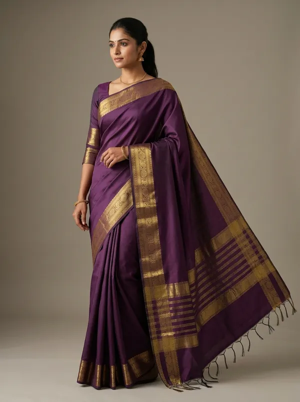 Banarasi_Woven_Magenta_Art_Silk_Saree_For_Women