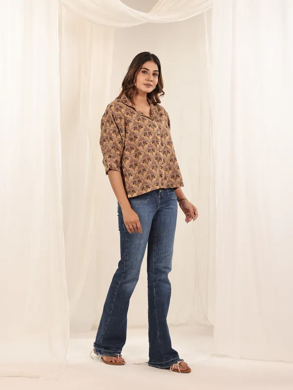 Irish_Charm_Printed_Shirt_Top_for_Women
