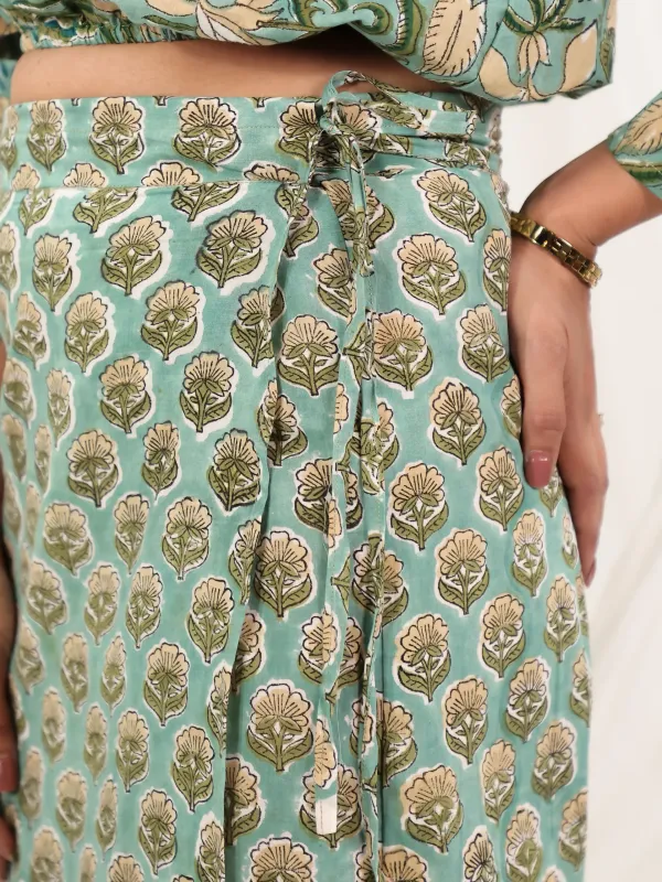 Leafy_Green_Cotton_Block_Print_Wrap_Co_Ord_Set_For_Women