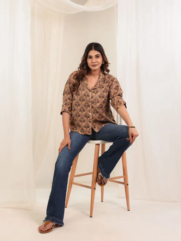 Irish_Charm_Printed_Shirt_Top_for_Women