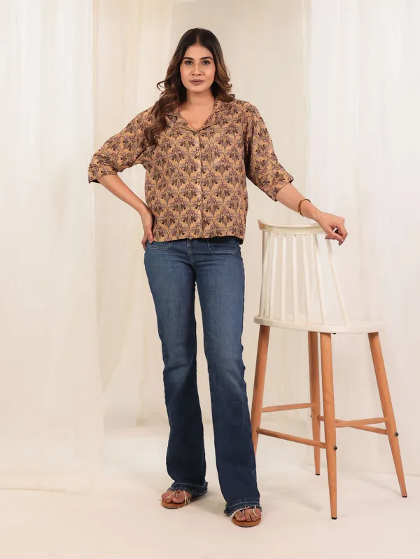 Irish_Charm_Printed_Shirt_Top_for_Women