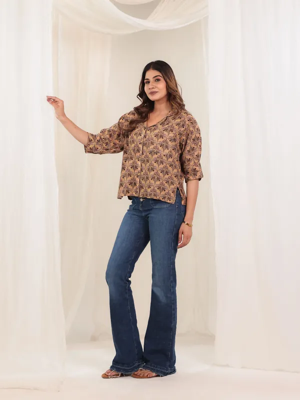 Irish_Charm_Printed_Shirt_Top_for_Women