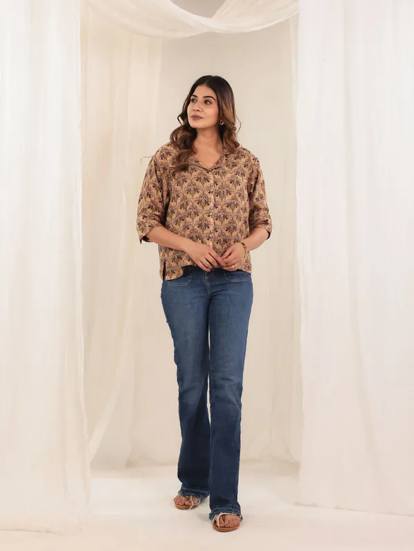 Irish_Charm_Printed_Shirt_Top_for_Women