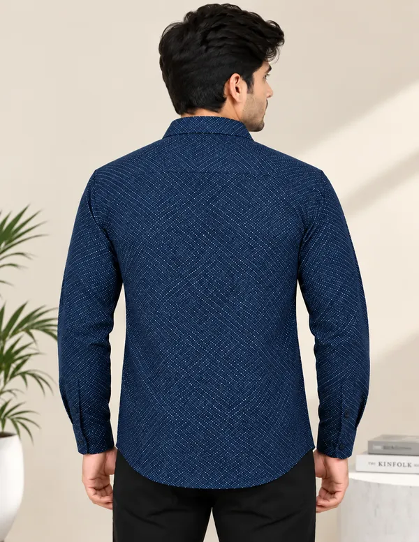 Navy_Printed_Full_Sleeve_Shirt_For_Men