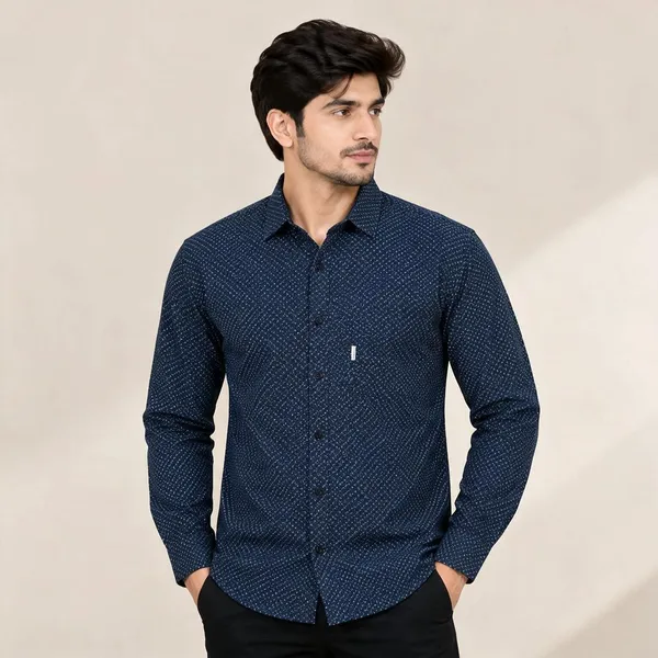 Navy_Printed_Full_Sleeve_Shirt_For_Men