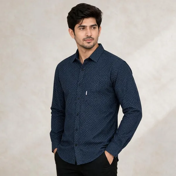 Navy_Printed_Full_Sleeve_Shirt_For_Men