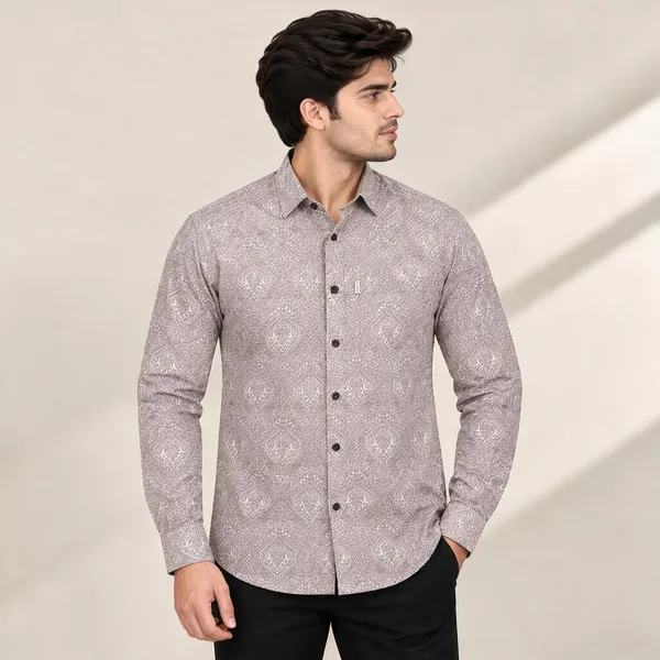 Grey_Patterned_Regular_Fit_Shirt_For_Men