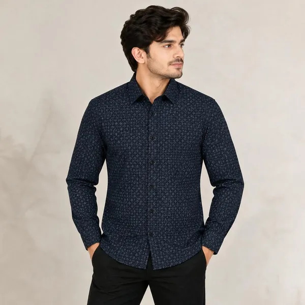 Navy_Printed_Full_Sleeve_Shirt_For_Men