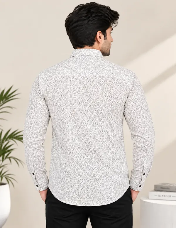 White_Printed_Full_Sleeve_Shirt_For_Men