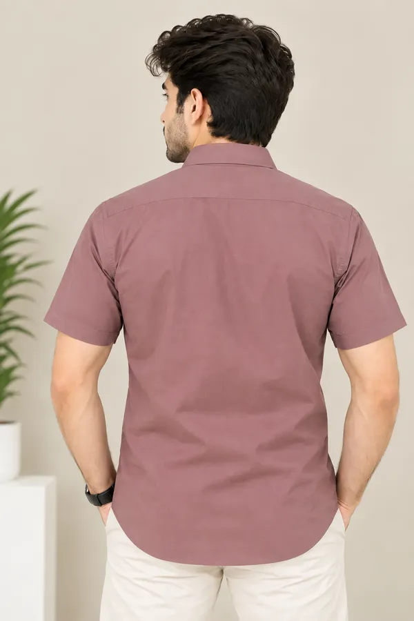 Mauve_Casual_Fit_Shirt_For_Men