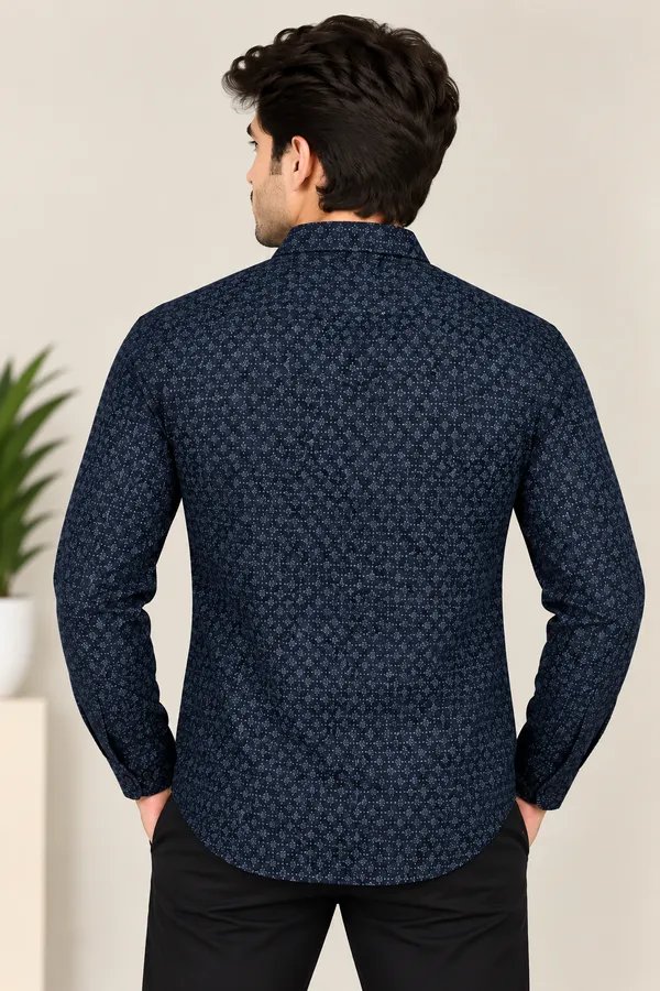 Navy_Printed_Full_Sleeve_Shirt_For_Men