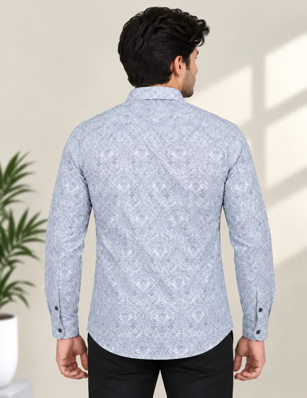Light_Grey_Printed_Regular_Fit_Shirt_For_Men