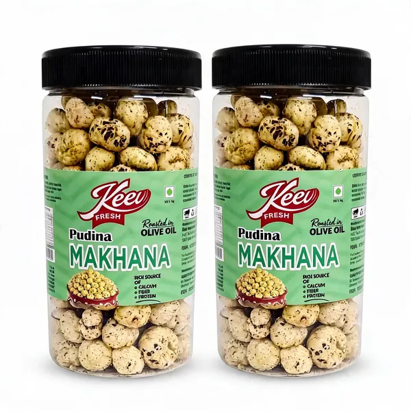 Keev_Fresh_Pudina_Roasted_Makhana_In_Olive_Oil_-_Pack_of_2