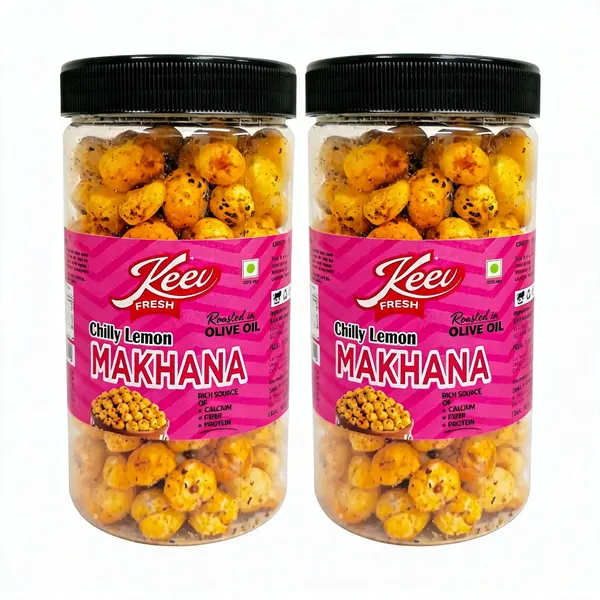 Keev_Fresh_Chilli_Lemon_Roasted_Makhana_In_Olive_Oil_-_Pack_of_2