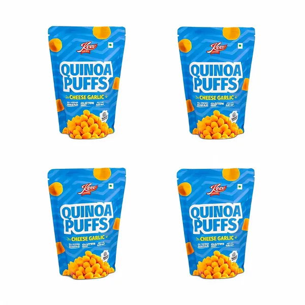 Keev_Fresh_Quinoa_Puffs_Cheese_Garlic_-_Pack_of_4