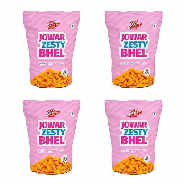 Keev_Fresh_Jowar_Zesty_Bhel_-_Pack_of_4