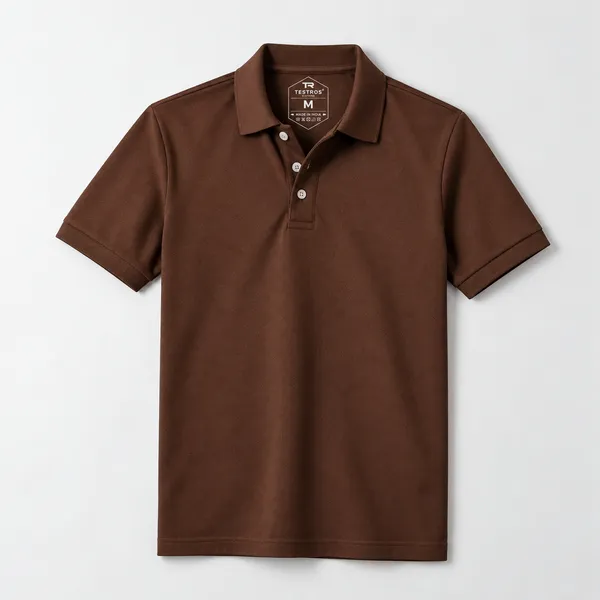 Brown_Dry_Fit_Polo_T_Shirt_For_Men