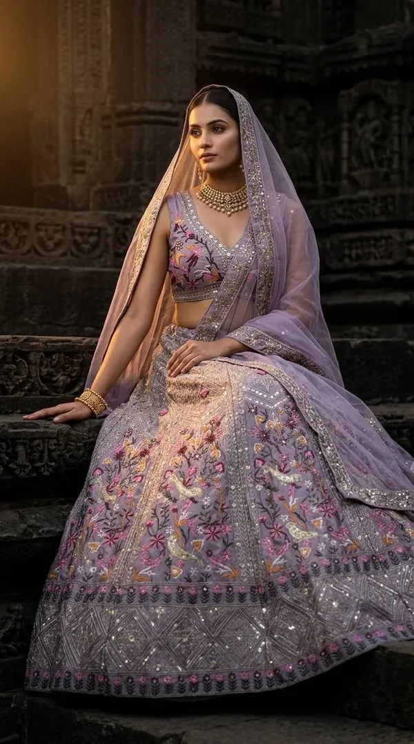 Engagement_Special_Tabby_Silk_Pearl_Embroidery_Sequence_Work_Lehenga_Choli