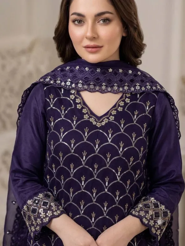 Purple_Womens_Fendi_Embroidered_Kurti_With_Full_Flair_Palazzo_And_Designer_Dupatta