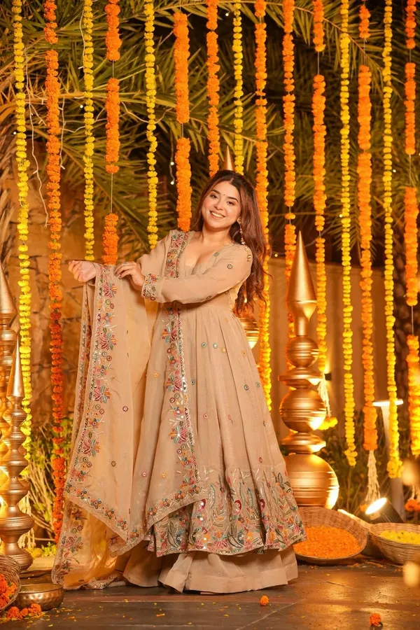 Brown_Mastani_Floral_Anarkali_Suit_Set_Of_3