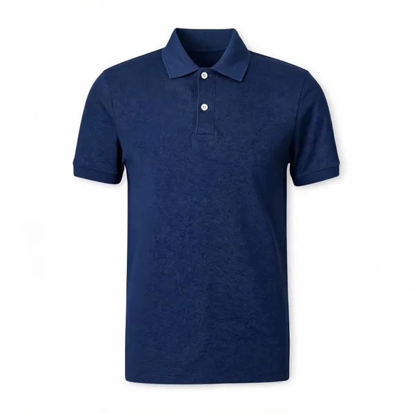 Navy_Knit_Regular_Fit_Polo_T_Shirt_For_Men