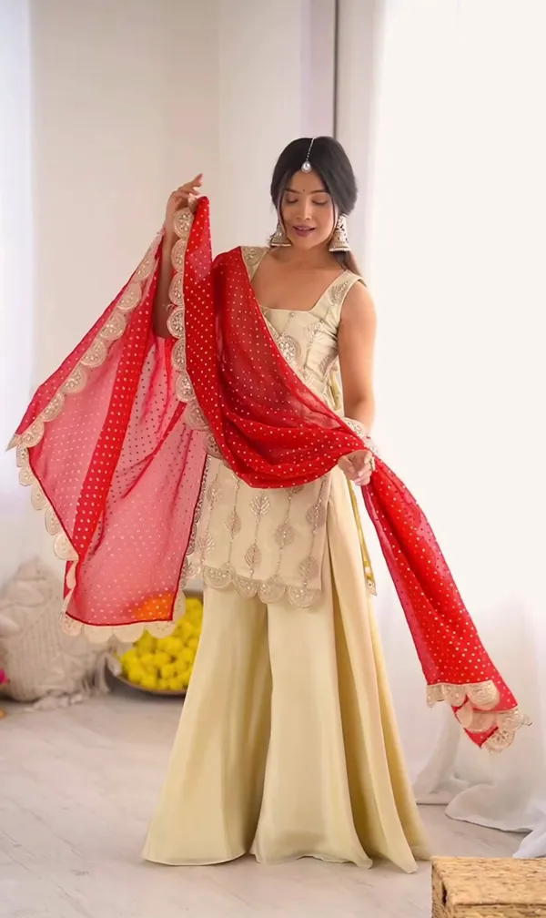 Off_White_Embroidered_Palazzo_Set_With_Red_Dupatta_Stitched