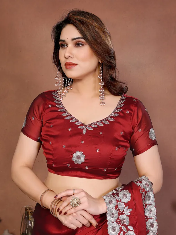 Maroon_Rangoli_Silk_Zari_Embroidered_Saree