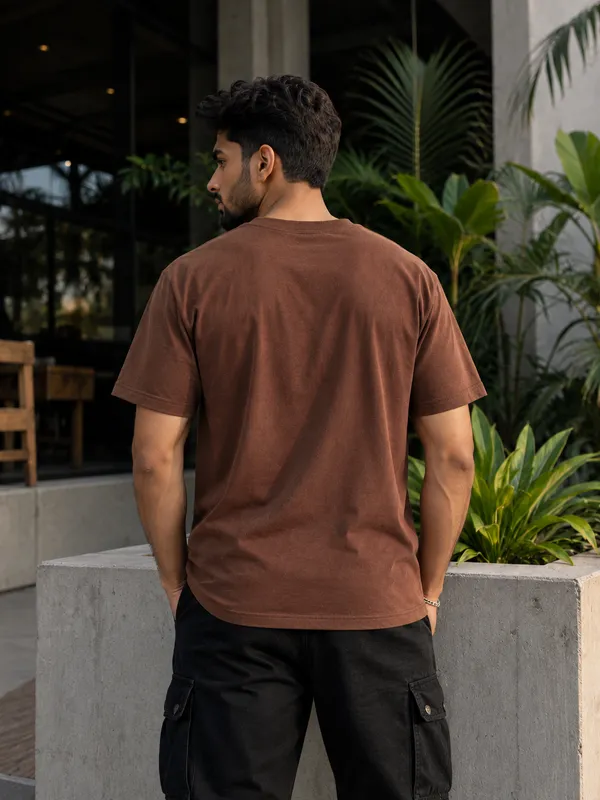 Dark_Khaki_Cotton_Regular_Fit_Graphic_T_Shirt_For_Men