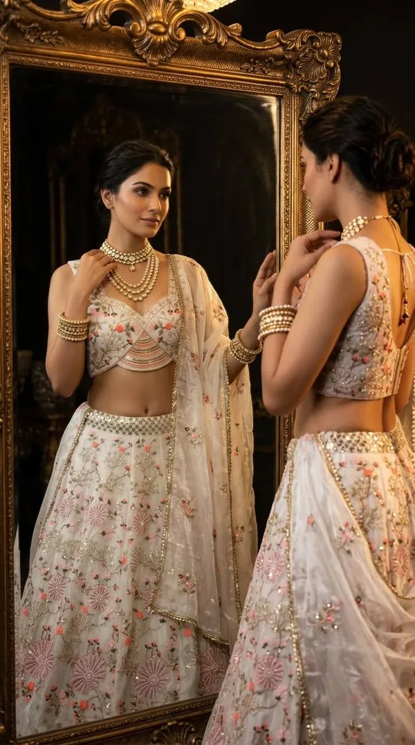 Engagement_Special_Tabby_Silk_Pearl_Embroidery_Sequence_Work_Lehenga_Choli