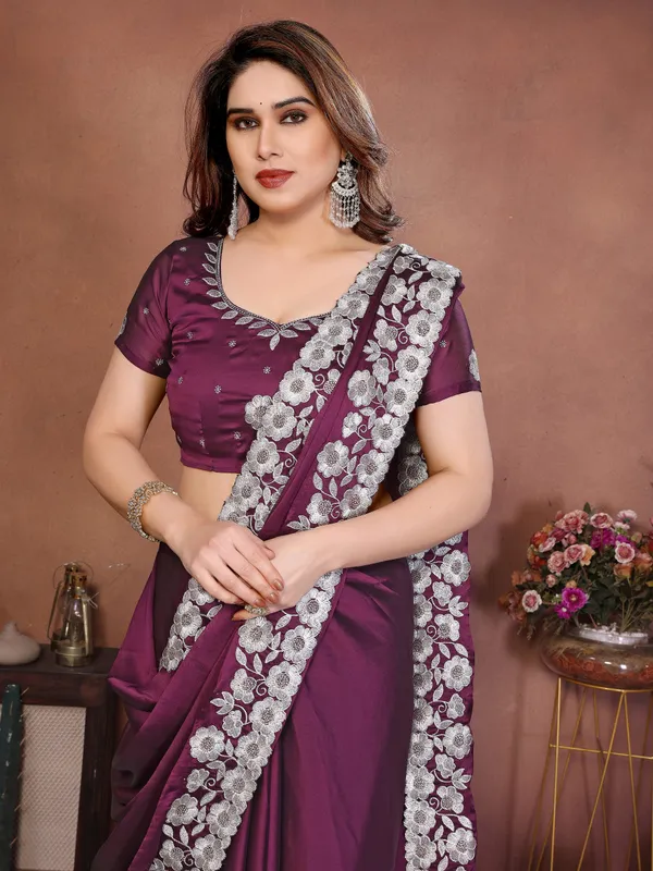 Purple_Silk_Zari_Embroidered_Rangoli_Saree_For_Women