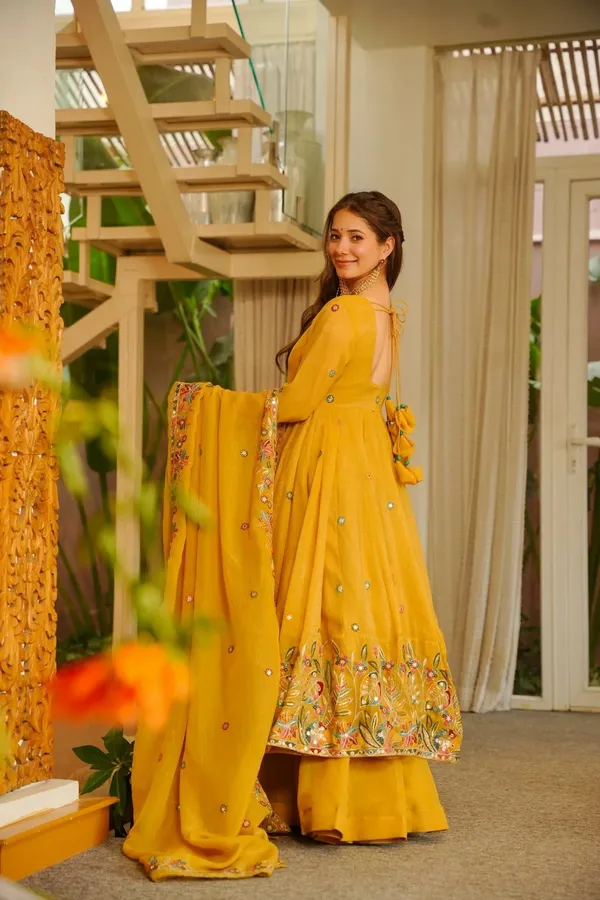 Yellow_Mastani_Floral_Anarkali_Suit_Set_Of_3