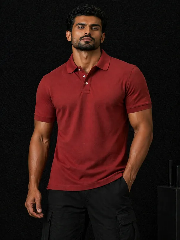 Brick_mars_dry_Fit_Polo_T-Shirt_for_Men
