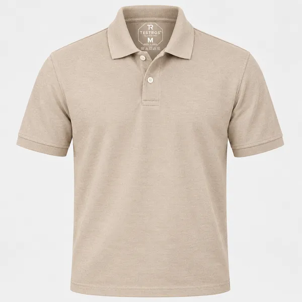 Beige_Dry_Fit_Regular_Fit_Polo_T_Shirt_For_Men