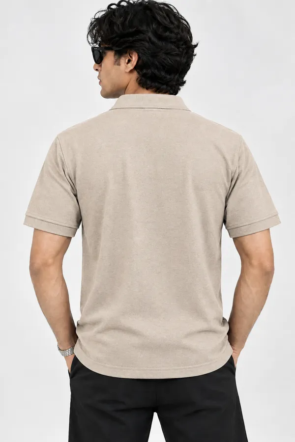 Beige_Dry_Fit_Regular_Fit_Polo_T_Shirt_For_Men