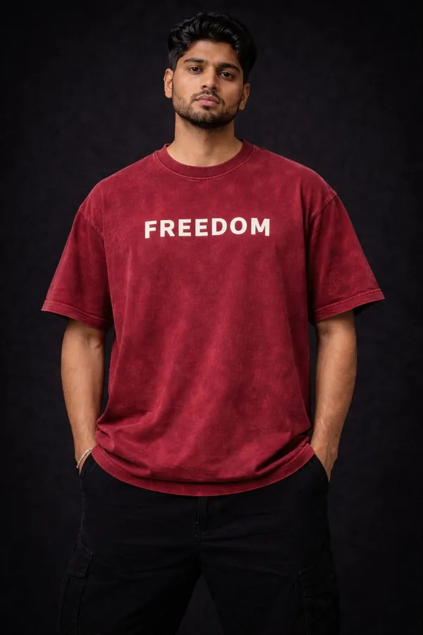 Maroon_Oversized_Graphic_T-Shirt_for_Men