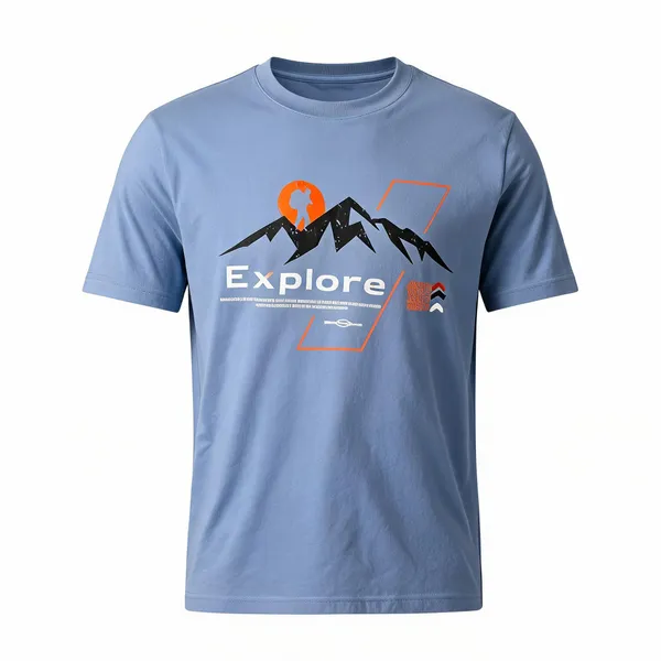 Blue_Cotton_Regular_Fit_Graphic_T_Shirt_For_Men