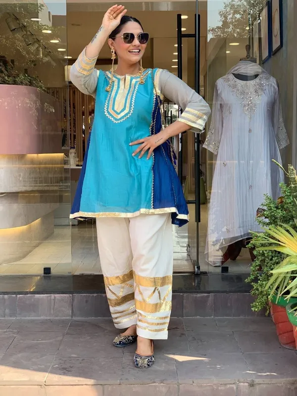 Blue_Choga_Style_Gulabo_Co-Ord_Set