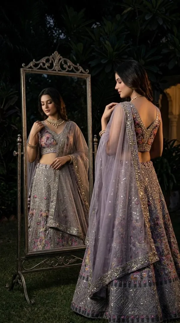 Engagement_Special_Tabby_Silk_Pearl_Embroidery_Sequence_Work_Lehenga_Choli