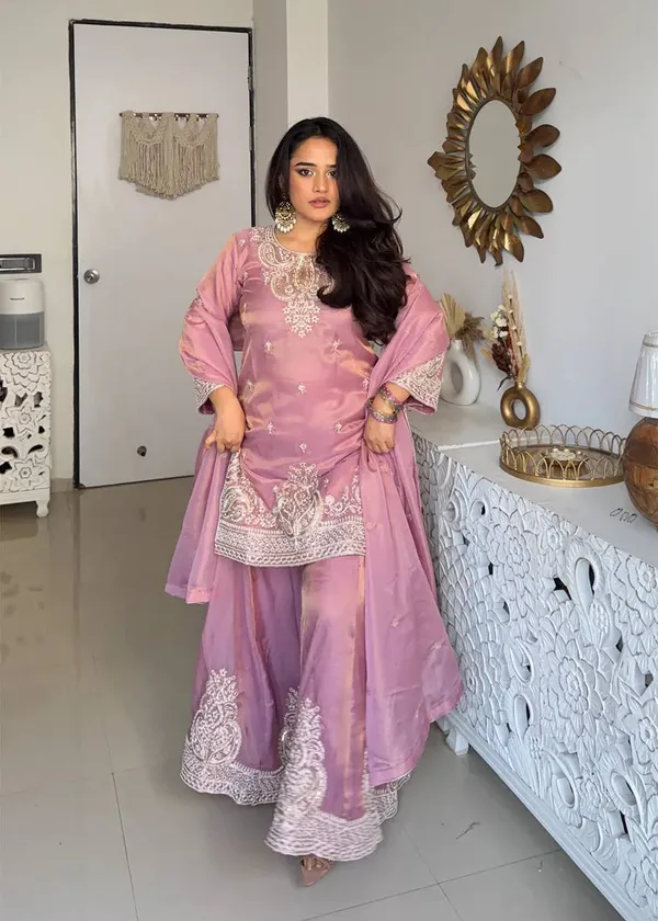Pink_Embroidery_And_Sequence_Work_Silk_Blend_Salwar_Suit_Stitched