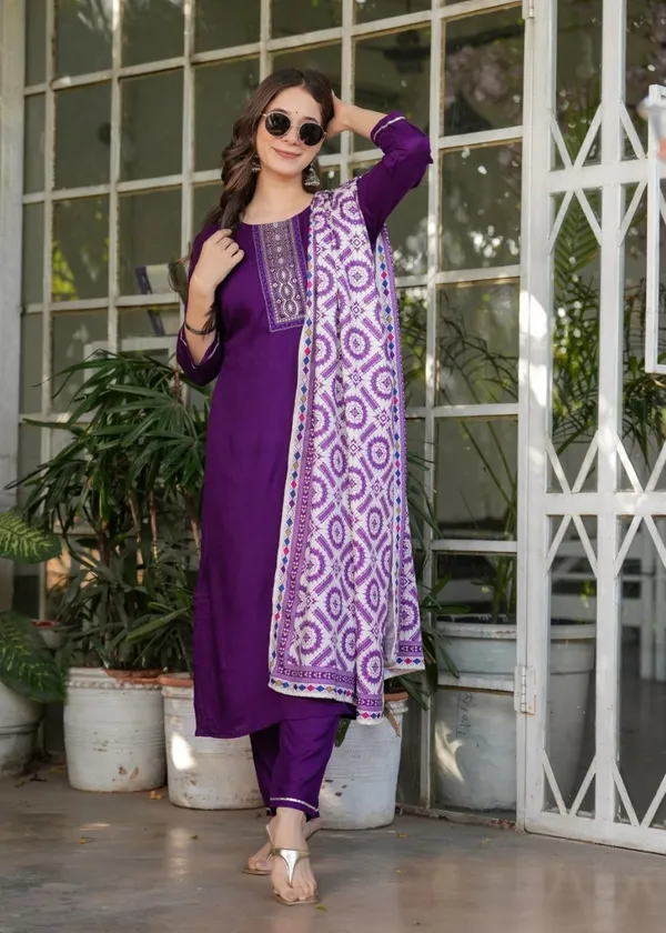 Purple_Silk_Blended_Kurta_Set